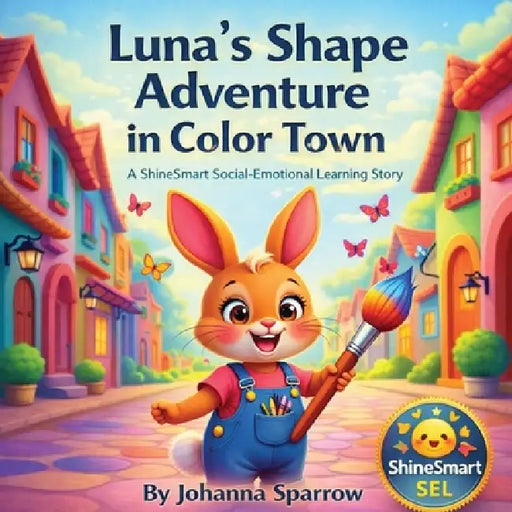 Luna's Shape Adventure in Color Town by Johanna Sparrow