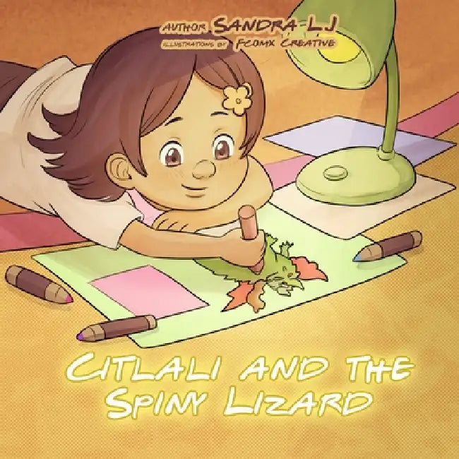 Citlali and the Spiny Lizard by Sandra Lj, Phi Duong