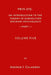 Pbvs-273: An Introduction to the Theory of Subvolition (Primary Psychology)-Part 1 Volume 5 by Andrew J. Galambos