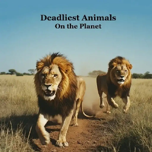 Deadliest Animals on the Planet Kids Book: Most Deadly and Dangerous Animals of the World by Kinsey Marie, Billy Grinslott