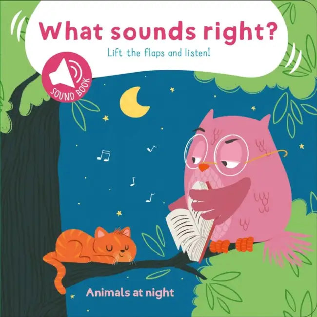 What Sounds Right? - Animals at Night by Little Genius Books