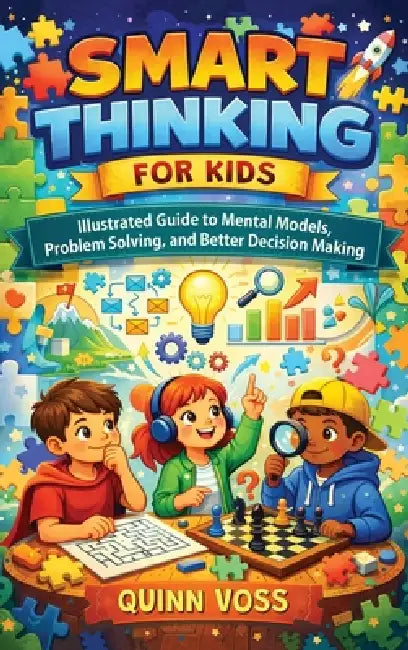 Smart Thinking for Kids: Illustrated Guide to Mental Models, Problem Solving, and Better Decision Making by Quinn Voss