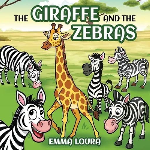 The Giraffe and the Zebras by Emma Loura