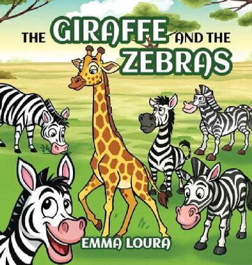 The Giraffe and the Zebras by Emma Loura