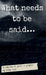 What needs to be said: A Collection of Poetry + Prayers by Emily Turin by Emily Turin, Suzi Zappile