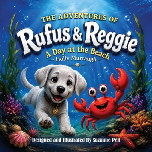 The Adventures of Rufus & Reggie: A Day At The Beach by Holly Murtaugh, Suzanne Pell