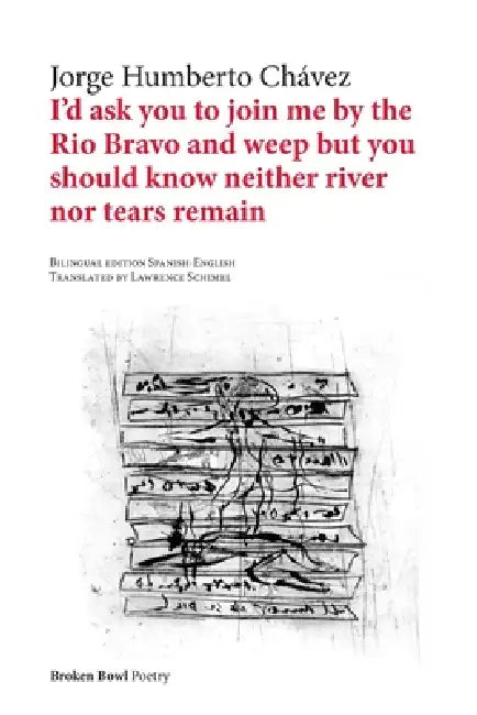 I'd ask you to join me by the Rio Bravo and weep but you should know neither river nor tears remain by Jorge Humberto Chávez, Schimel