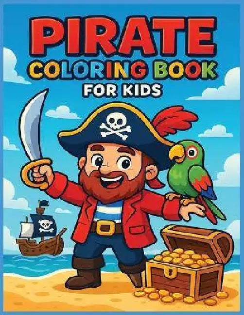 Pirate Coloring Book for Kids by Dannys Books