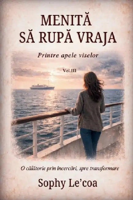 MenitĂ SĂ RupĂ Vraja: Printre apele viselor by Sophy Le'coa