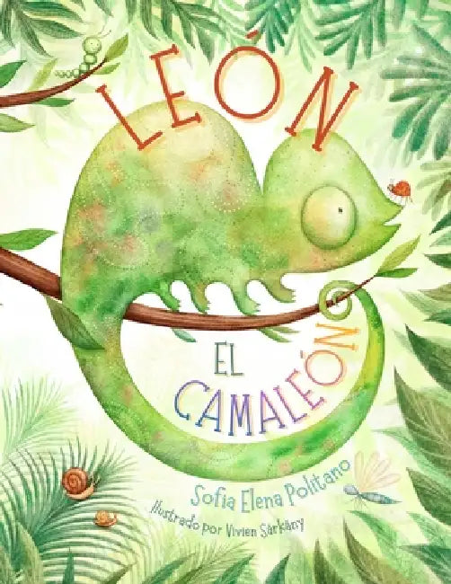 León el Camaleón by Sofia Elena Politano, Vivien Sárkány