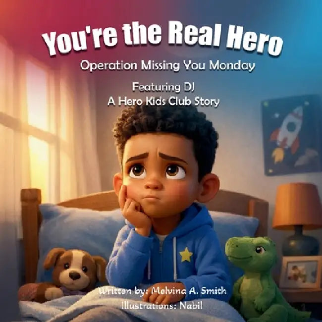 You're the Real Hero: Operation Missing You Monday Featuring DJ A Hero Kids Club Story by Melvina A. Smith