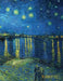 Van Gogh Art Planner 2021: Starry Night Over the Rhone Organizer - Calendar Year January - December 2021 (12 Months) - Large Artistic Monthly Wee by Shy Panda Notebooks