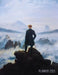 Wanderer Above the Sea of Fog Planner 2021: Caspar David Friedrich Painting - Artistic Romantic Year Agenda: for Daily Meetings, Weekly Appointments, by Shy Panda Notebooks