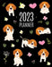 Beagle Planner 2023: Cute Daily Organizer (12 Months) Pretty Scheduler With Friendly Pooch by Happy Oak Tree Press