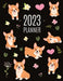 Corgi Planner 2023: Daily Organizer: January-December (12 Months) Beautiful Agenda with Adorable Dogs by Happy Oak Tree Press