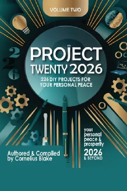 Project Twenty 2026 & Beyond: 226 DIY Project for Peace and Prosperity for 2026 and Beyond Volume 2 by Cornelius Blake