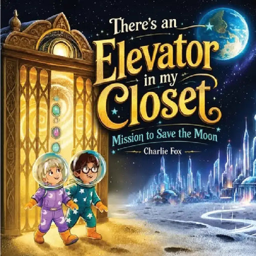 There's an Elevator in My Closet: Mission to Save the Moon by Charlie Fox
