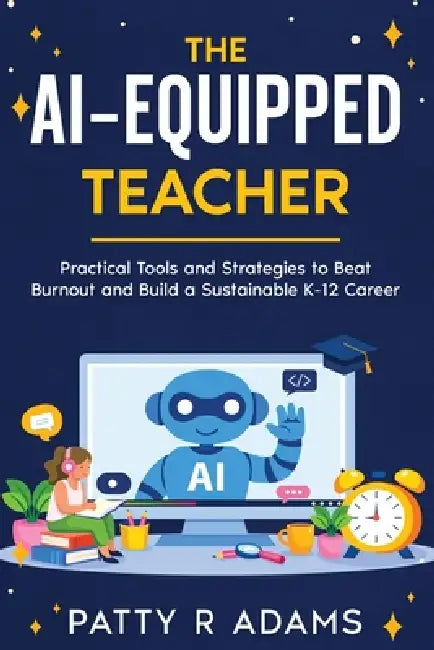 The AI-Equipped Teacher: Practical Tools and Strategies to Beat Burnout and Build a Sustainable K-12 Career by Patty R. Adams