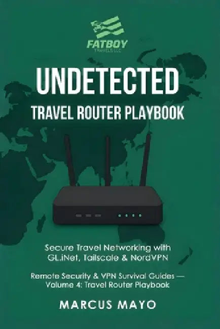 Undetected: Travel Router Playbook: Secure Travel Networking with GL.iNet, Tailscale & NordVPN: Travel Router Playbook by Fatboy Travels LLC, Marcus Mayo