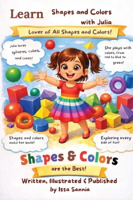 Learn Shapes and Colors with Julia by Issa Sannia