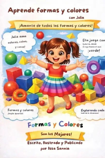 Aprende formas y colores con Julia. by Issa Sannia