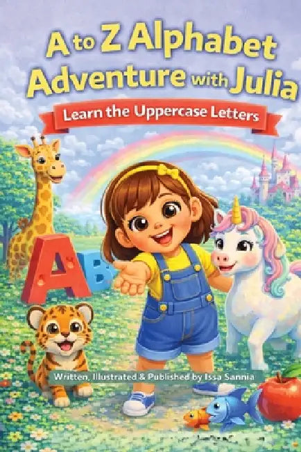 A to Z Alphabet Adventure with Julia: Learn the uppercase letters by Issa Sannia
