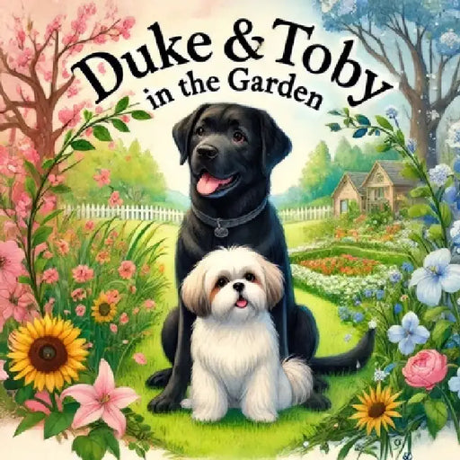 Duke and Toby In The Garden: A Heartwarming Tale of Friendship, Nature, and the Joys of Gardening by Alain Grandemange, Alandrea Publishing