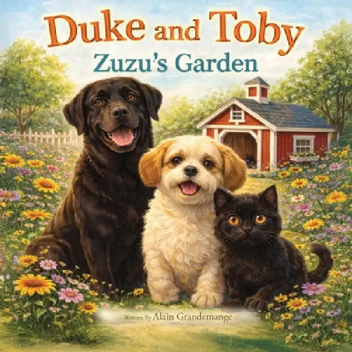 Duke and Toby and Zuzu's Garden: A Gentle Story About Trust, Family, and Finding a Place to Belong by Alain Grandemange, Alandrea Publishing
