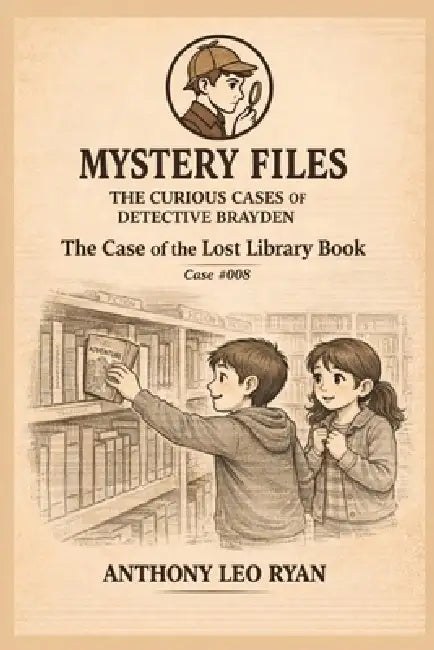 The Case of the Lost Library Book: Mystery Files: The Curious Cases of Detective Brayden - Case #008 by Anthony L. Ryan