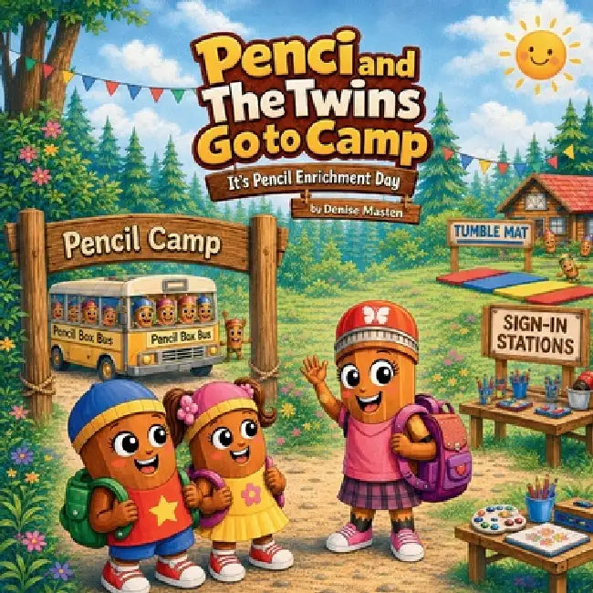 Penci and the Twins Go to Camp: It's Pencil Enrichment Day! by Denise Masten