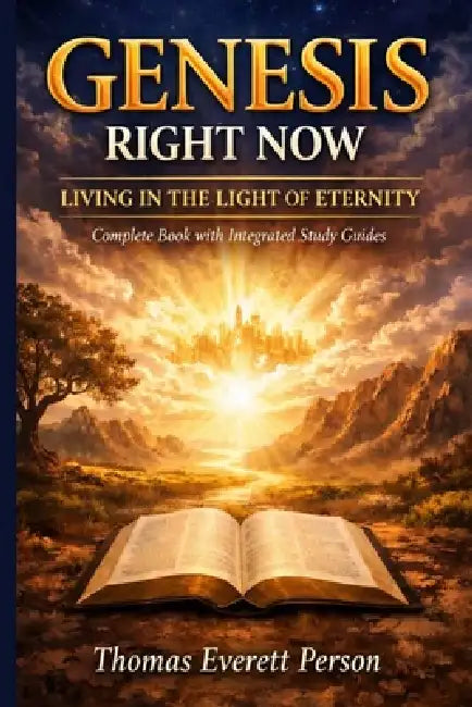 Genesis Right Now Living in the Light of Eternity by Thomas Everett Person