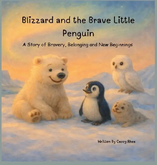 Blizzard and the Brave Little Penguin: A Story of Bravery, Belonging and New Beginnings by Casey Rhea