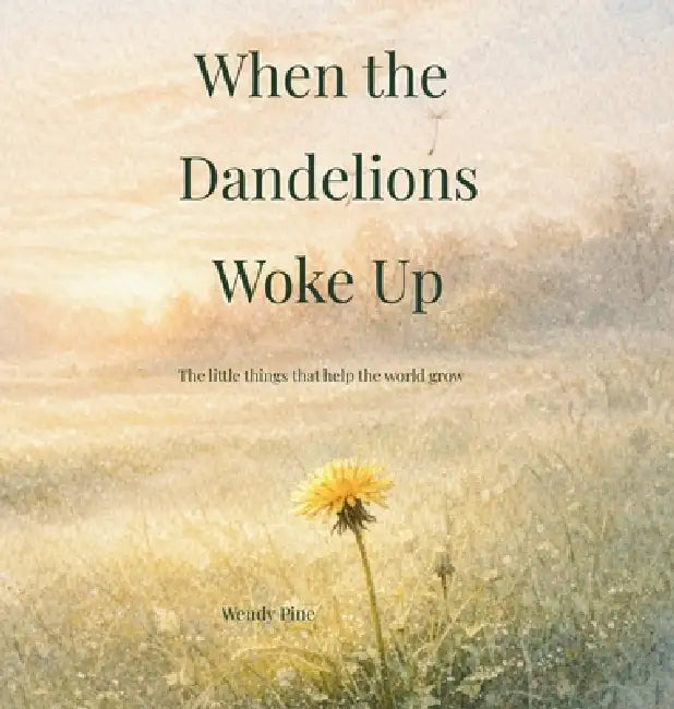 When the Dandelions Woke Up: A gentle story about small beginnings and the importance of being right on time by Wendy Pine
