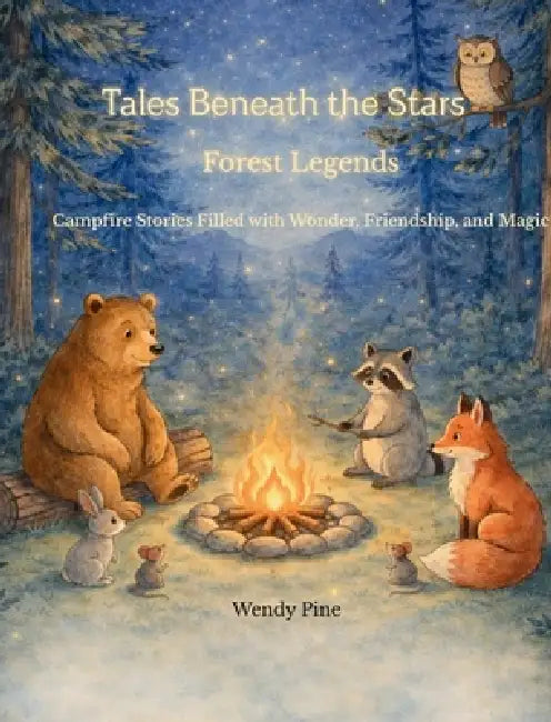 Tales Beneath the Stars- Forest Legends: Campfire Stories Filled with Wonder, Friendship, and Magic by Wendy Pine
