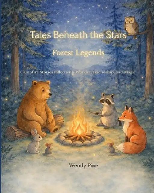Tales Beneath the Stars- Forest Legends: Campfire Stories Filled with Wonder, Friendship, and Magic by Wendy Pine