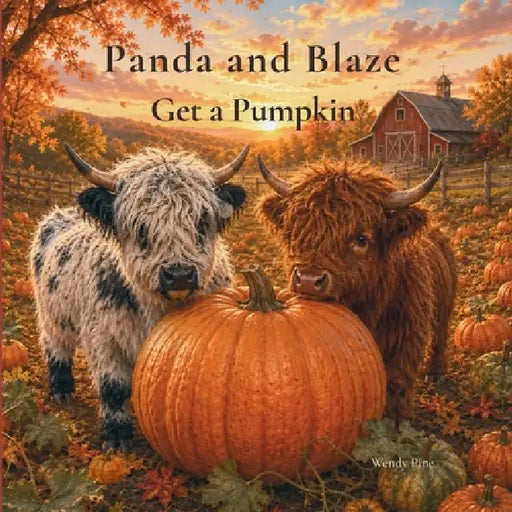 Panda and Blaze Get a Pumpkin: An Autumn Adventure at The Rescue by Wendy Pine, Jessica Emily Lyons