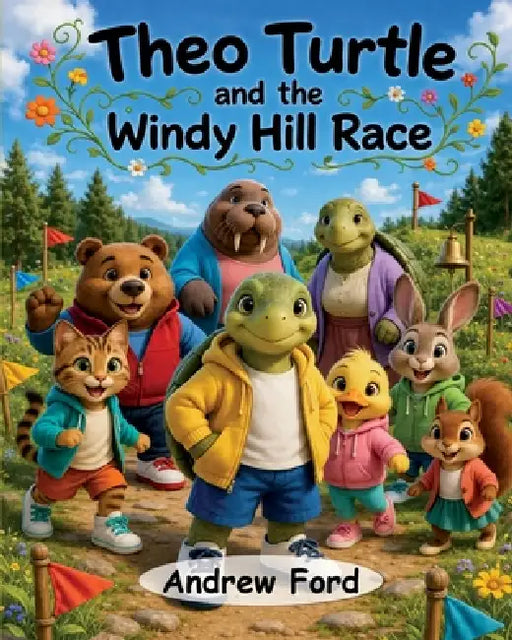 Theo Turtle and the Windy Hill Race by Andrew Ford
