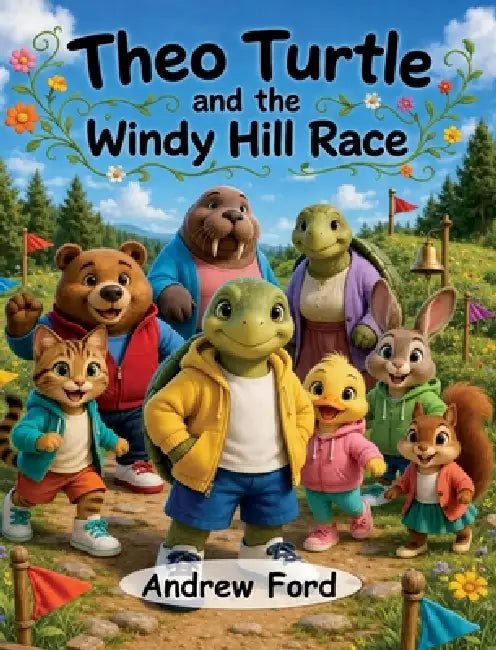 Theo Turtle and the Windy Hill Race by Andrew Ford