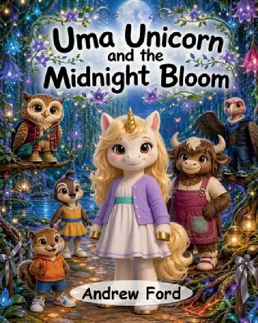 Uma Unicorn and the Midnight Bloom by Andrew Ford