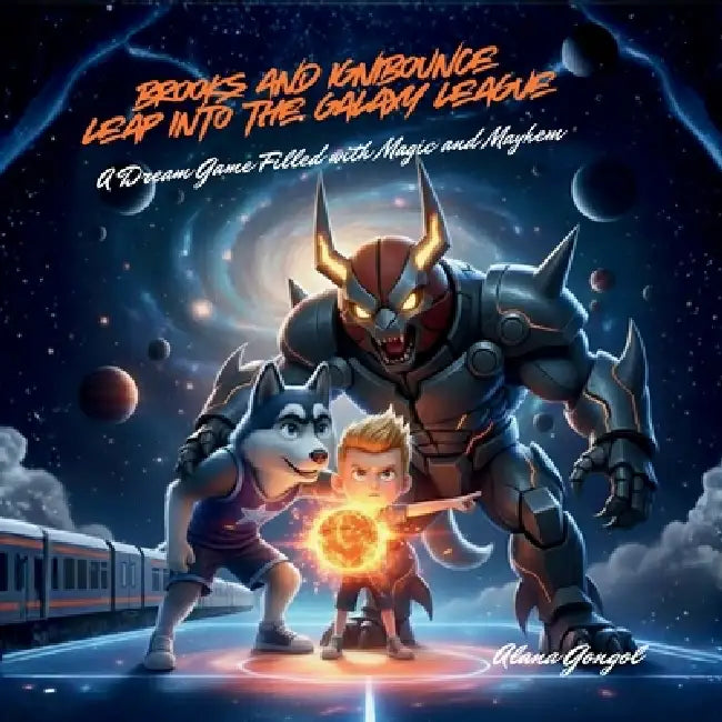 Brooks and Ignibounce Leap into the Galaxy League: A Dream Game Filled with Magic and Mayhem by Alana Gongol