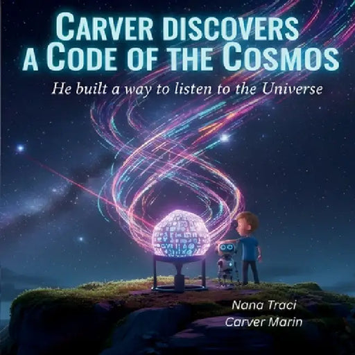 Carver Discovers a Code of the Cosmos: He Built a Way to Listen to the Universe by Nana Traci, Carver Marin