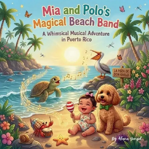Mia and Polo's Magical Beach Band: A Whimsical Musical Adventure in Puerto Rico by Alana Gongol