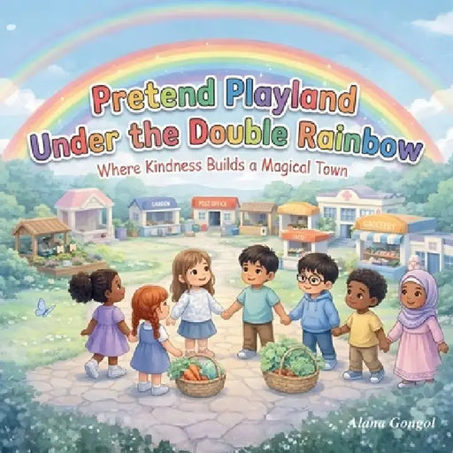 Pretend Playland Under the Double Rainbow: Where Kindness Builds a Magical Town by Alana Gongol
