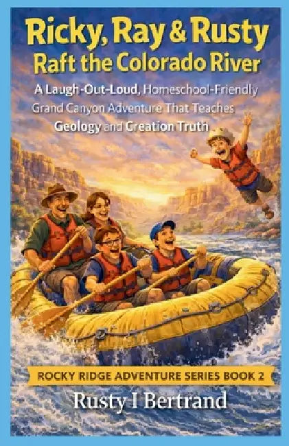 Ricky, Ray & Rusty Raft the Colorado River: A Laugh-Out-Loud, Homeschool-Friendly Grand Canyon Adventure That Teaches Geology and Creation Truth by Rusty I. Bertrand