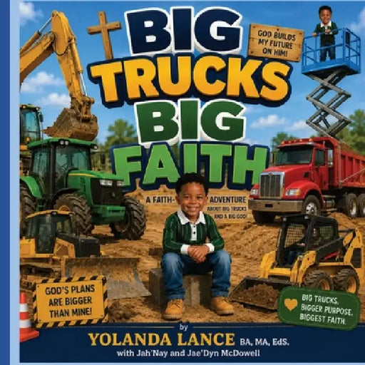 Big Trucks Big Faith: A Faith Adventure About Big Trucks And A Big God! by Yolanda Lance, Jah'nay McDowell, Jae'dyn McDowell