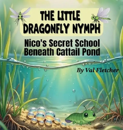 The Little Dragonfly Nymph: Nico's Secret School Beneath Cattail Pond by Val Fletcher