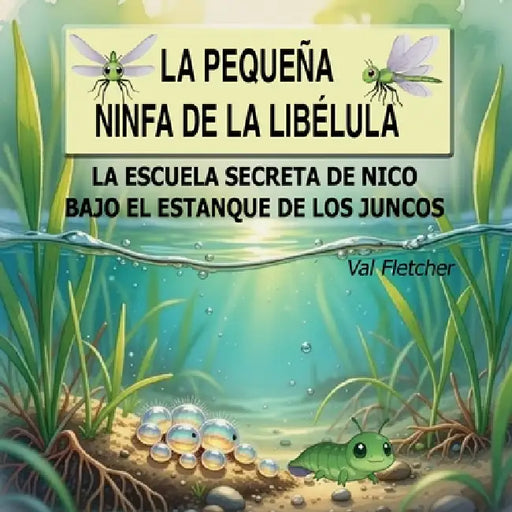 La pequeña ninfa de libélula: La escuela secreta de Nico bajo el estanque de los juncos by Val Fletcher