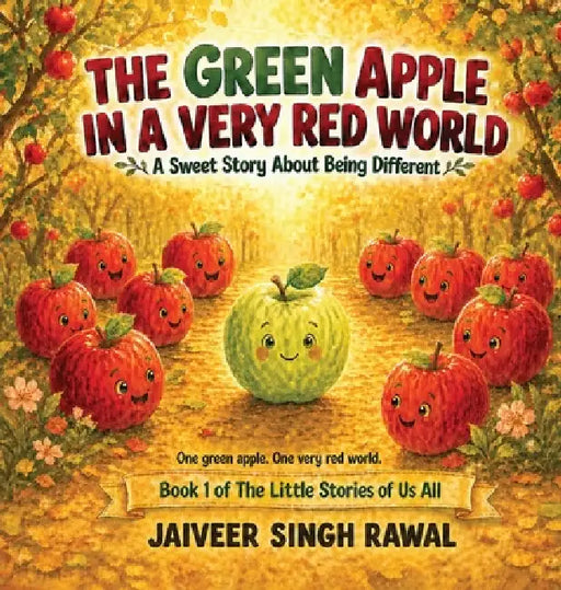 The Green Apple in a Very Red World: A Sweet Story about Being Different by Jaiveer Singh Rawal