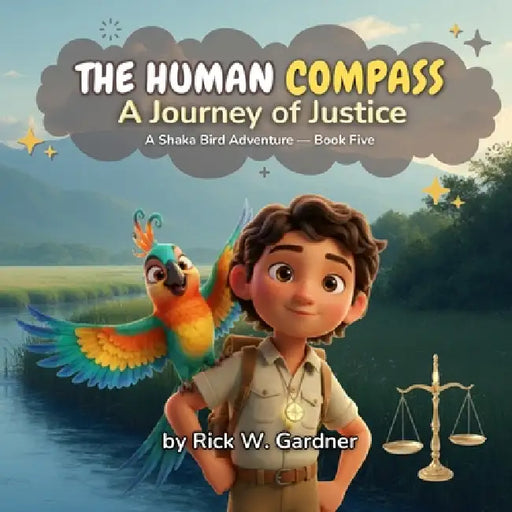 The Human Compass: A Journey of Justice by Rick W. Gardner, Shaka Bird Studios
