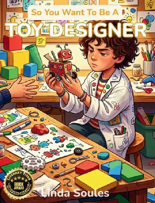 So You Want To Be A Toy Designer: A Kids' Guide to Toy Invention, Product Design, Prototyping, and the Creative Minds Who Dream Up the Toys We Can't S by Linda Soules